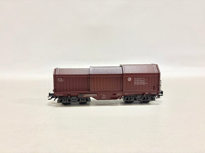 Märklin 4709 Güterwagen Telekophaubenwagen mit Coils SNCB AC H0