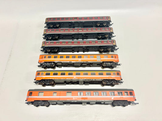 Roco 6x Personenwagen Reisezugwagen ÖBB & FS Konvolut H0
