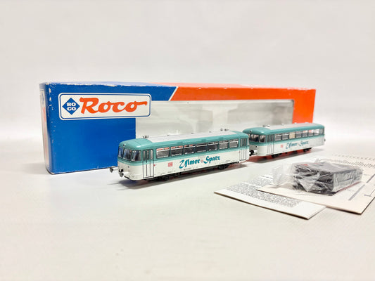Roco 63023 DSS Dieseltriebwagen Br 798 + 998 "Ulmer Spatz" DB DC H0