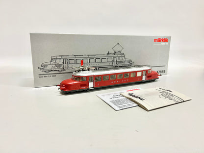Märklin 37865 Digital + Sound SBB Triebwagen "Roter Pfeil" RBe 2/4 H0