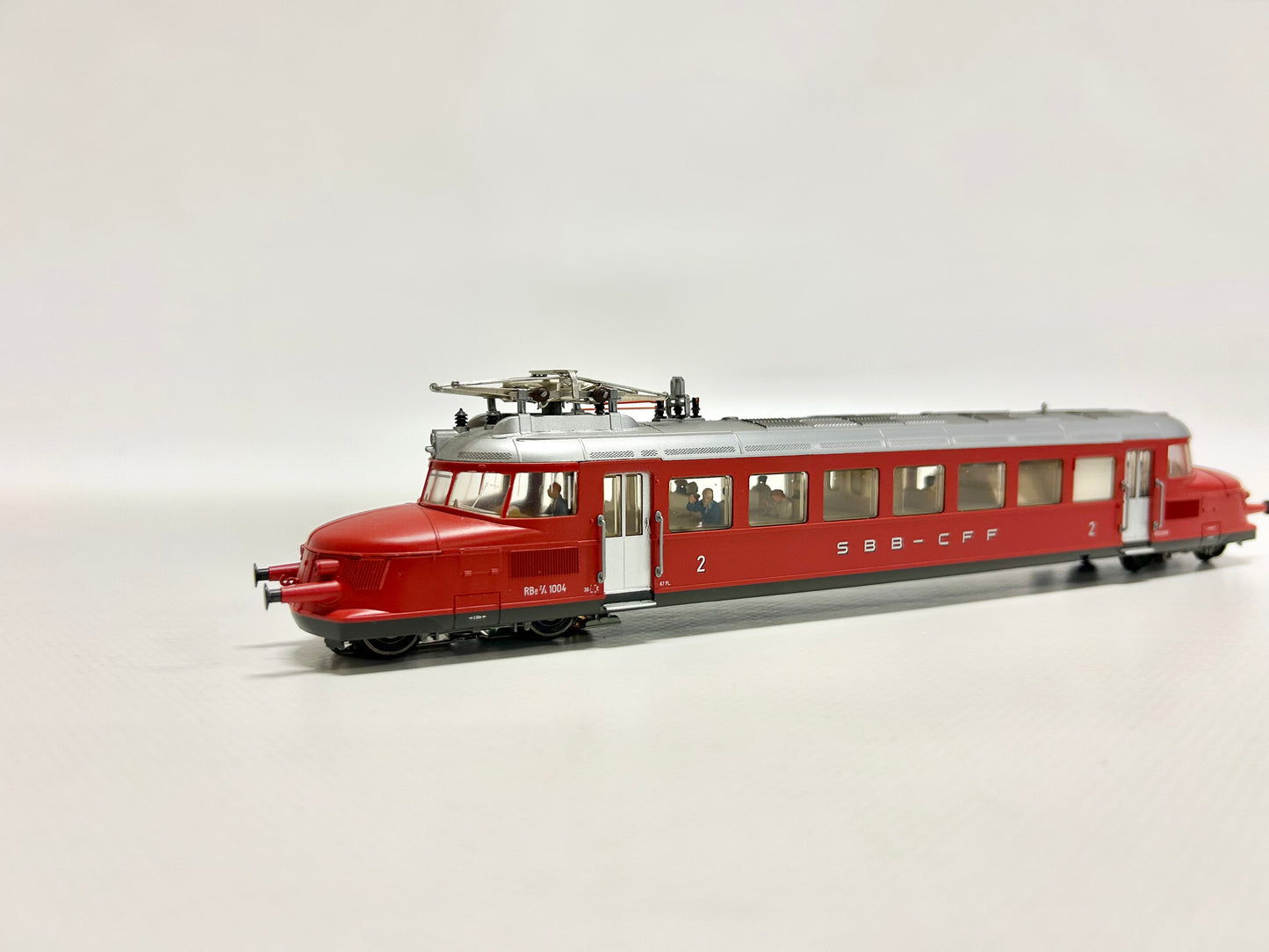 Märklin 37865 Digital + Sound SBB Triebwagen "Roter Pfeil" RBe 2/4 H0