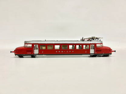 Märklin 37865 Digital + Sound SBB Triebwagen "Roter Pfeil" RBe 2/4 H0
