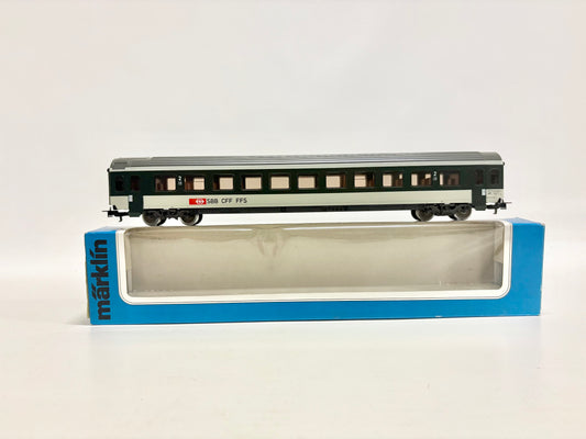 Märklin 4124 Personenwagen Schnellzugwagen SBB AC H0