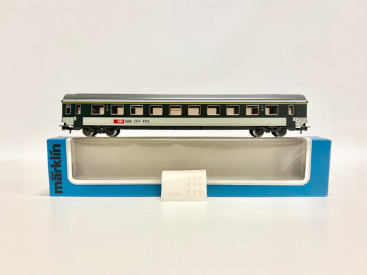 Märklin 4123 Personenwagen Schnellzugwagen SBB AC H0