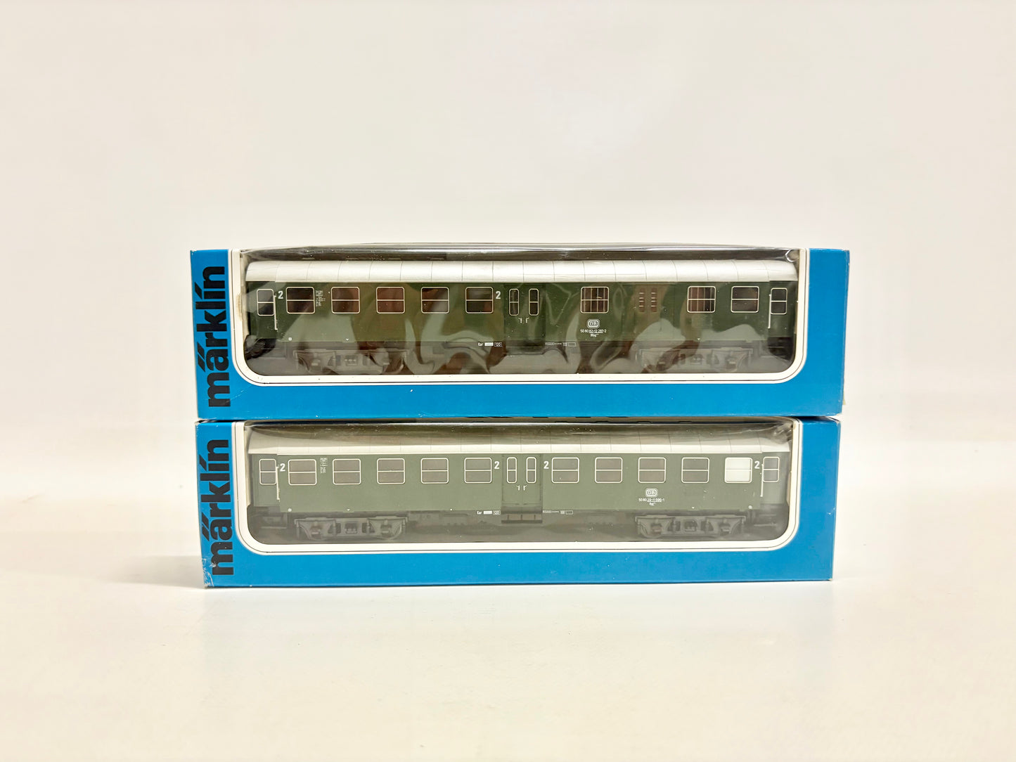 Märklin 4132 4133 Wagen-Set Personenwagen Umbauwagen DB AC H0