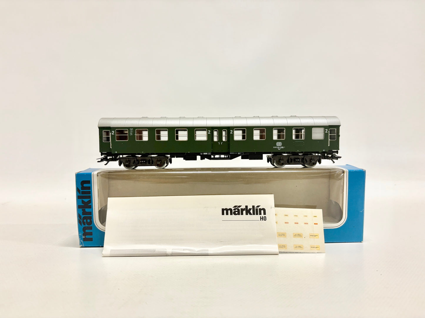 Märklin 4132 4133 Wagen-Set Personenwagen Umbauwagen DB AC H0