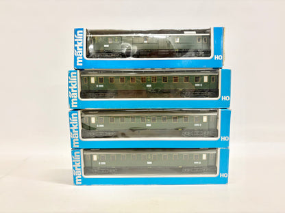 Märklin 4141 4142 Wagen-Set Personenwagen Schnellzugwagen DRG AC H0