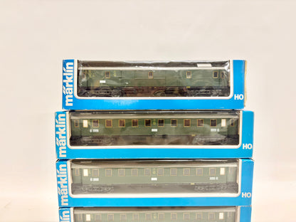Märklin 4141 4142 Wagen-Set Personenwagen Schnellzugwagen DRG AC H0