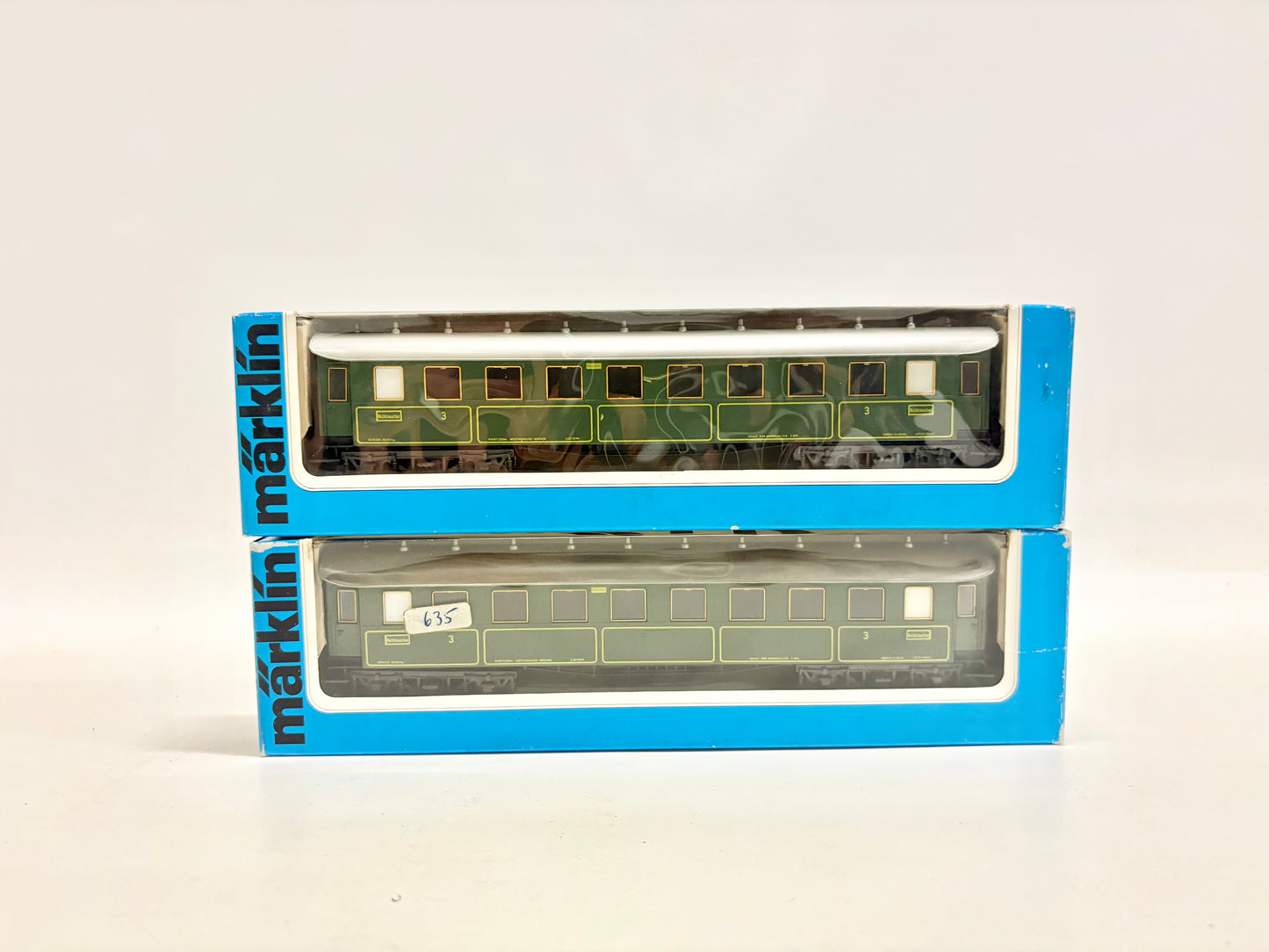 Märklin 4135 Wagen-Set Personenwagen Schnellzugwagen K.Bay.Sts.E. AC H0