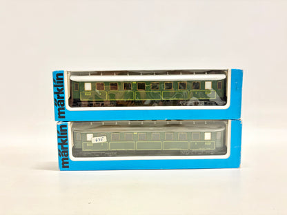 Märklin 4135 Wagen-Set Personenwagen Schnellzugwagen K.Bay.Sts.E. AC H0