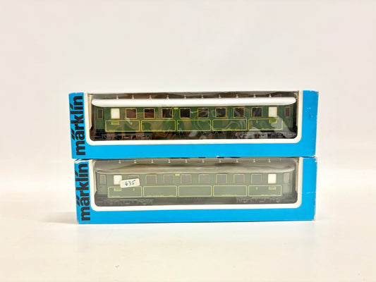 Märklin 4135 Wagen-Set Personenwagen Schnellzugwagen K.Bay.Sts.E. AC H0