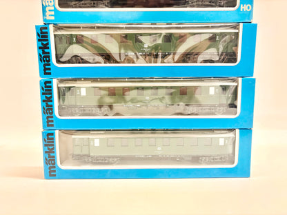 Märklin 4134 4140 Wagen-Set Personenwagen Schnellzugwagen DB AC H0