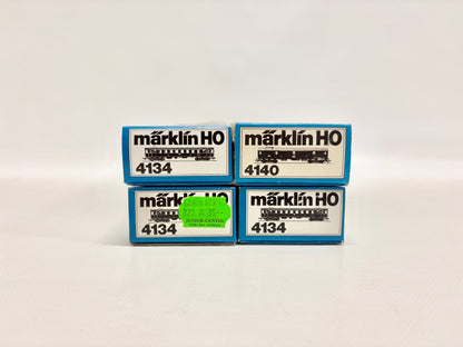 Märklin 4134 4140 Wagen-Set Personenwagen Schnellzugwagen DB AC H0