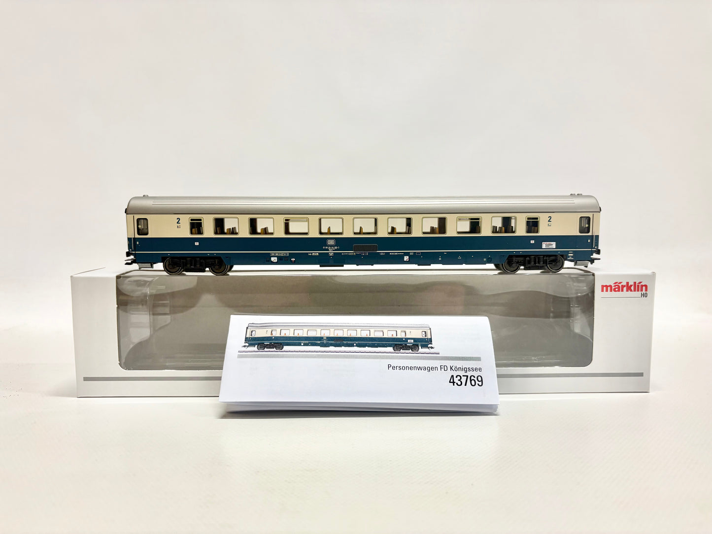 Märklin 43769 Personenwagen FD 2.Klasse "Königssee" DB AC H0