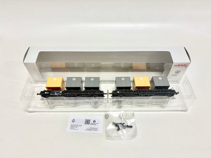 Märklin 46663 Behältertransportwagen VW Güterwagen DB AC H0
