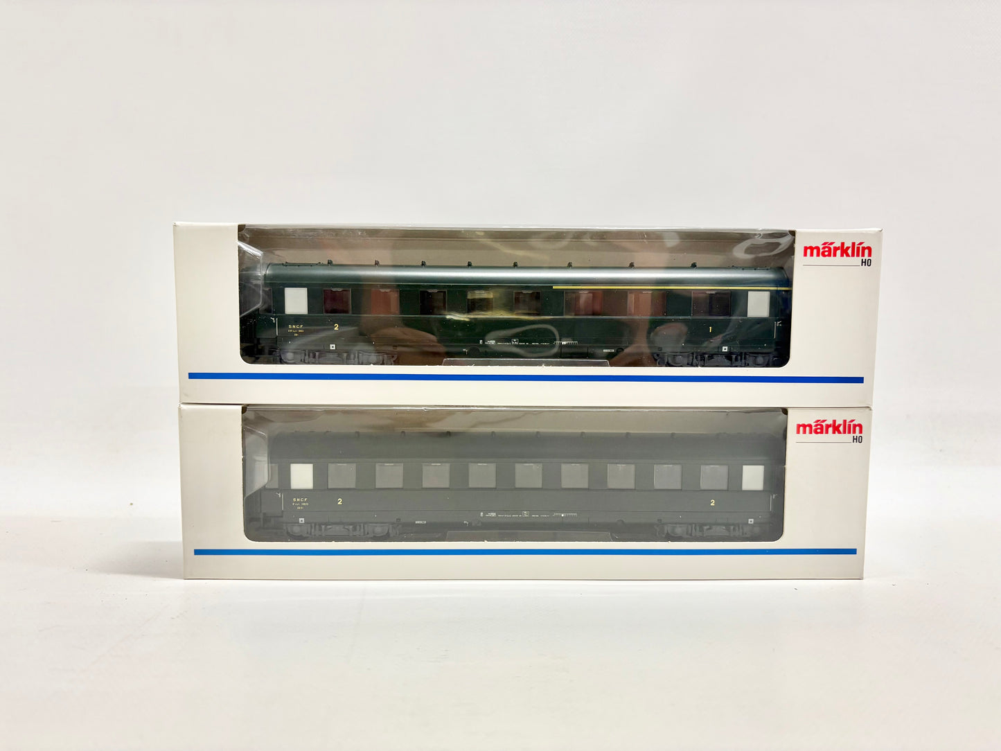 Märklin 43218 43228 Wagen-Set Schnellzugwagen SNCF AC H0