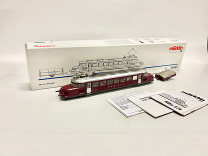 Märklin 33865 Digital RBe 2/4 Triebwagen "Roter Pfeil" mit Anhänger H0