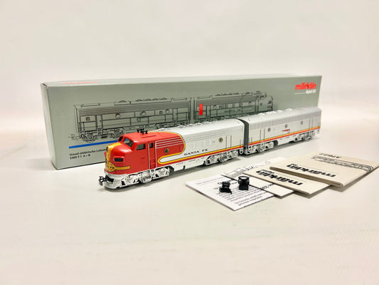 Märklin 37622 Digital + Sound Santa Fe F7 Diesellok USA H0