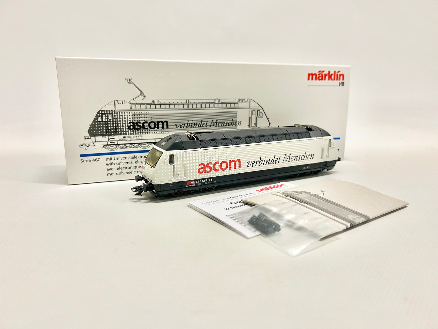 Märklin 34617 Digital Re 460 SBB electric locomotive "Ascom" H0