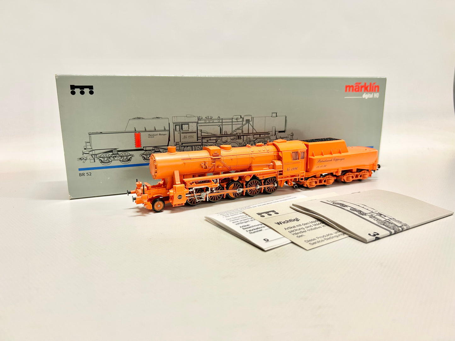 Märklin 37155 Digital Br 52 Dampflok "MHI Mitgliederversammlung 1996" H0