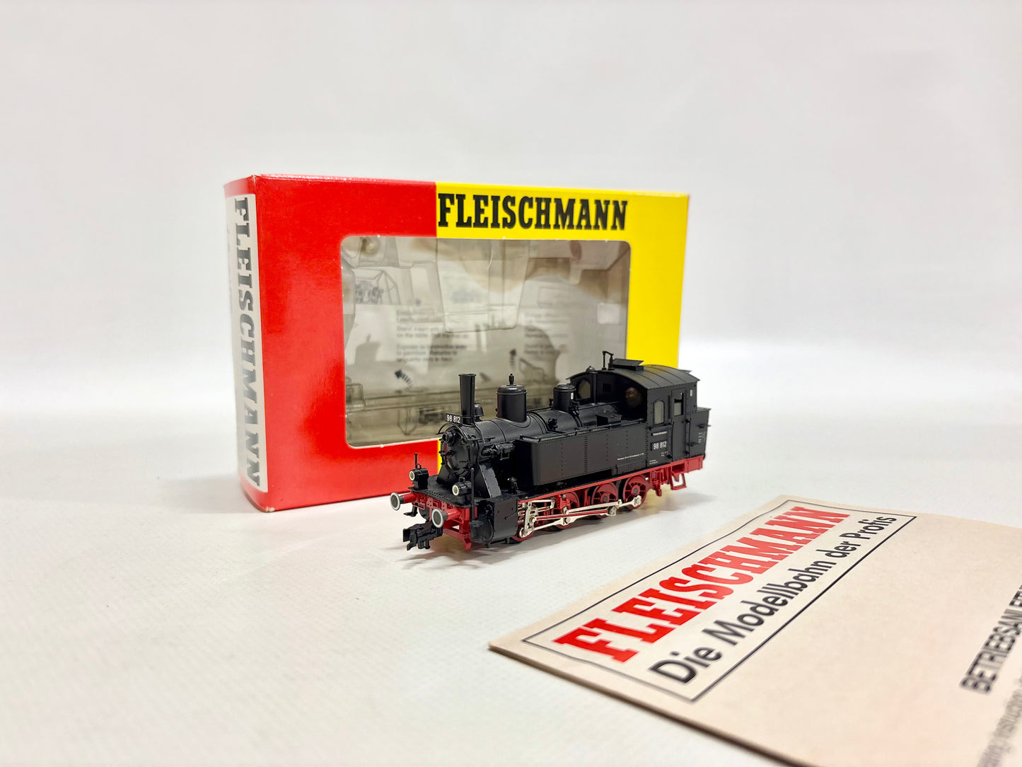 Fleischmann 4099 Dampflok Br 98 812 DB DC H0