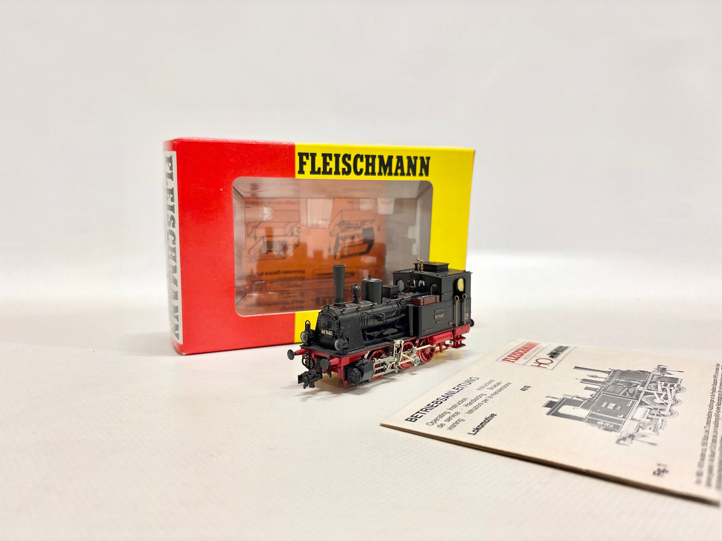 Fleischmann 4010 Dampflok Br 89 7462 DRG DC H0
