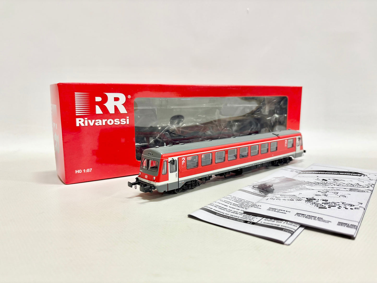 Rivarossi HR2115 DSS Dieseltriebwagen Br 627 003-7 DB DC H0