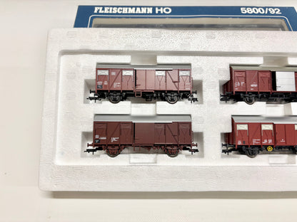 Fleischmann 5800/92 Wagen-Set Eurowagen DC H0