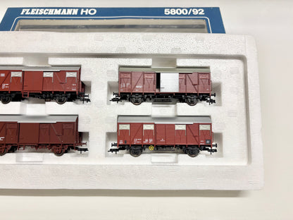 Fleischmann 5800/92 Wagen-Set Eurowagen DC H0