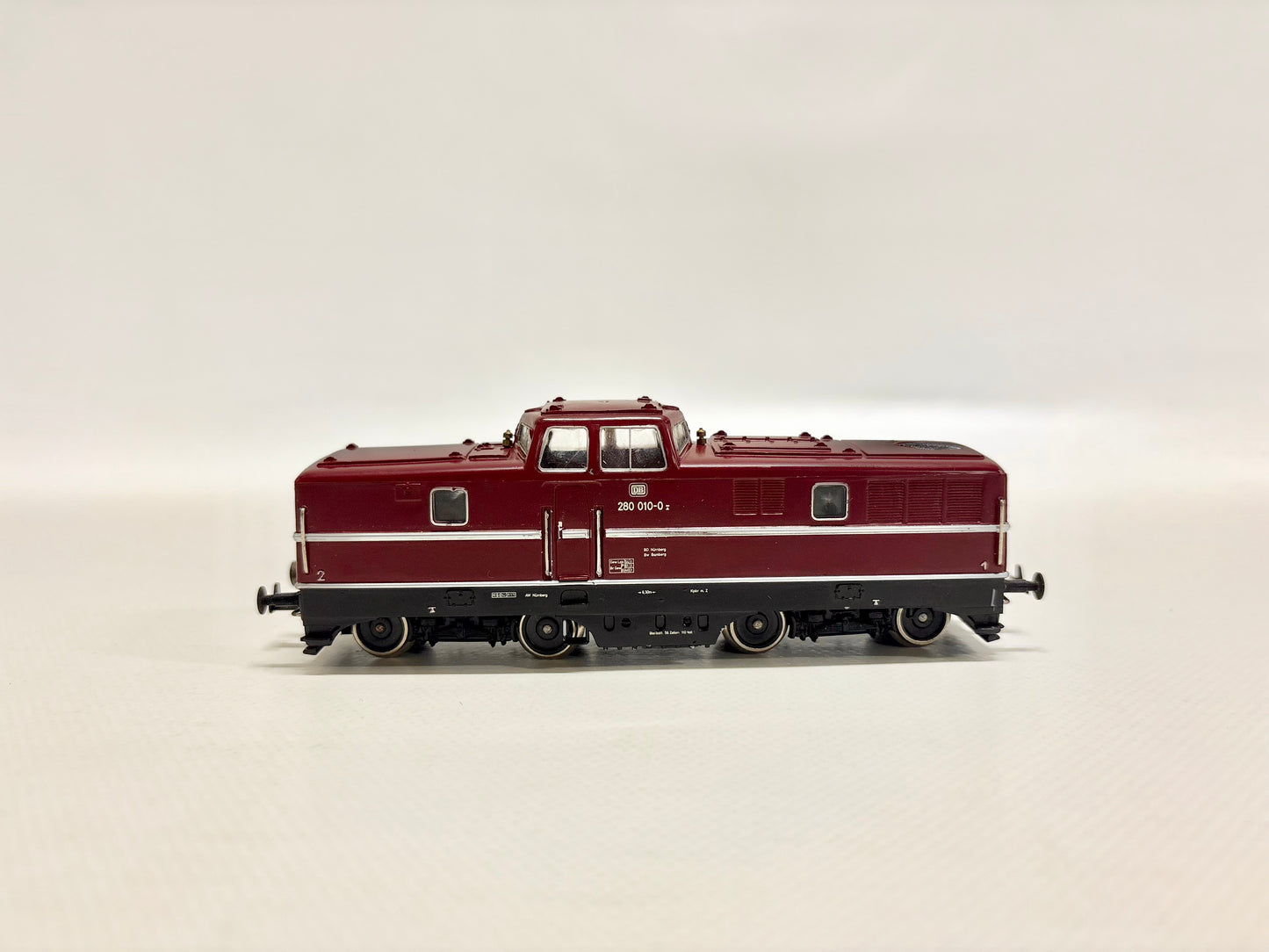 Ortwein 2100 Diesellok Br 280 010-0 DB DC H0