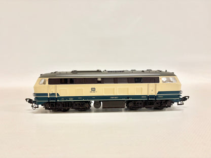 Fleischmann 4933 Diesellok Br 218 452-1 Schienenreinigungslok DB DC H0