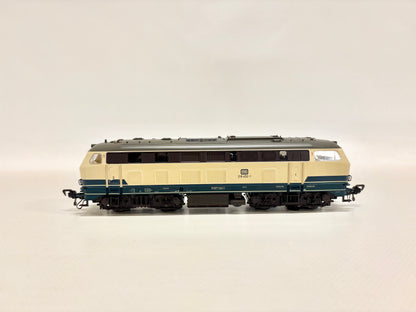 Fleischmann 4933 Diesellok Br 218 452-1 Schienenreinigungslok DB DC H0