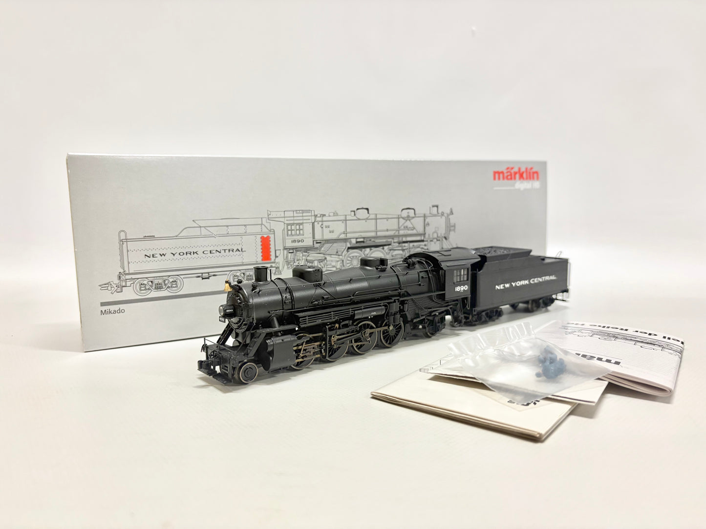 Märklin 37970 Digital + Sound USA Dampflok "Mikado" New York Central AC H0