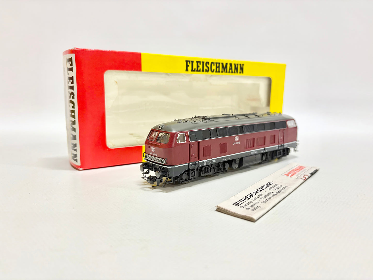Fleischmann 4232 Diesellok Br 218 306-9 DB DC H0