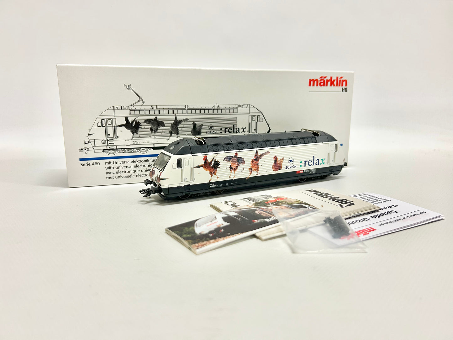 Märklin 34615 Digital Re 460 "Relax" E-Lok SBB H0