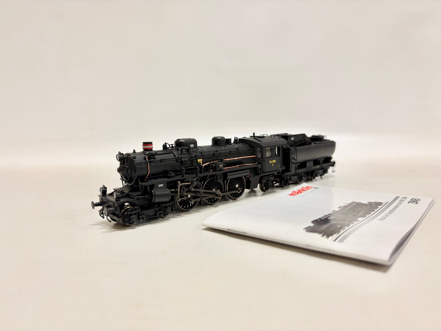 Märklin 39491 Mfx+ Digital Sound Dampflok Litra E991 DSB AC H0