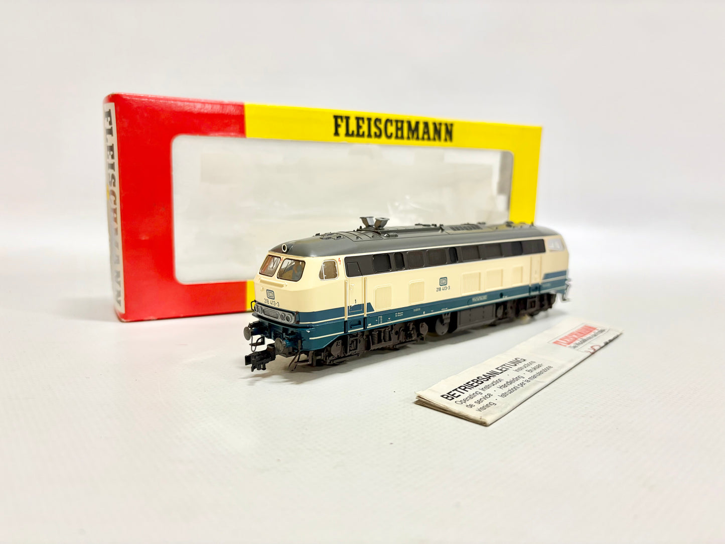 Fleischmann 4233 Diesellok Br 218 413-3 DB DC H0