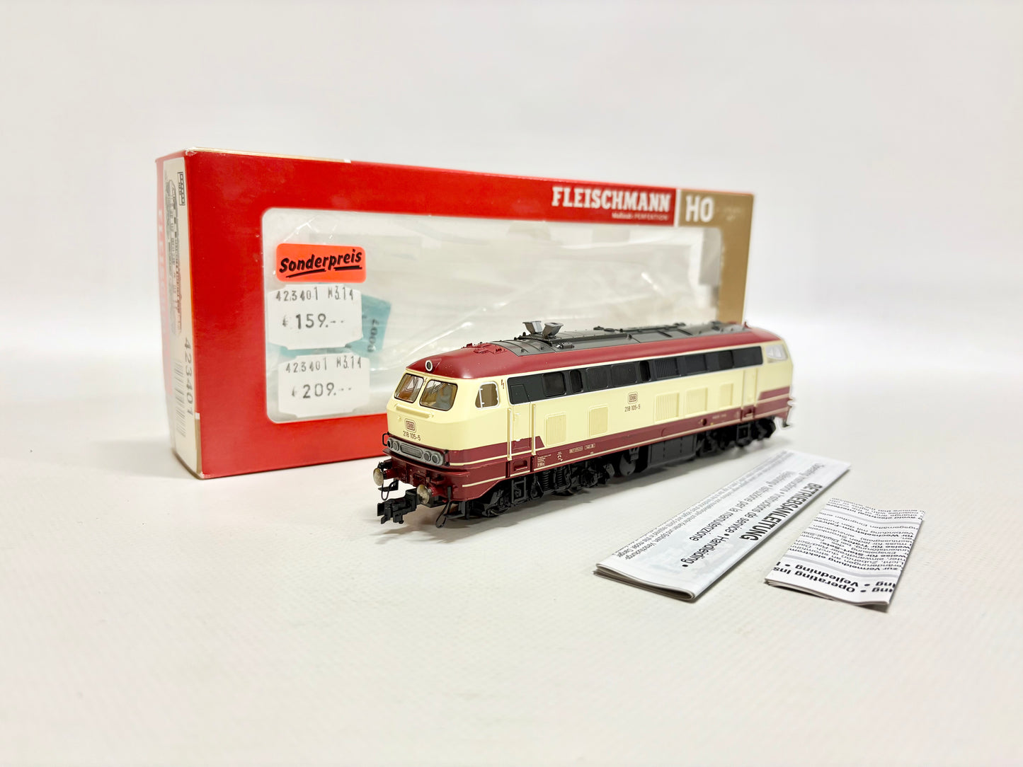 Fleischmann 423401 DSS Diesellok Br 218 105-5 DB DC H0