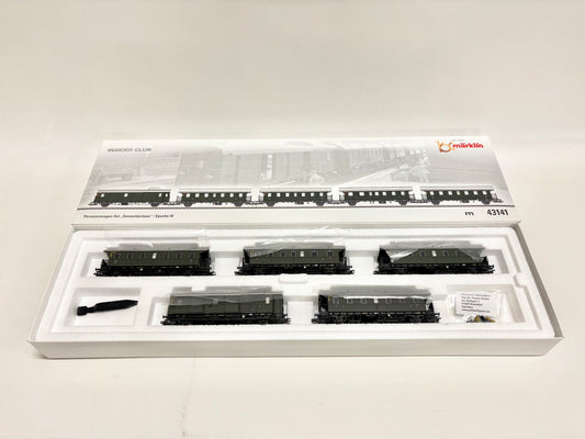 Märklin 43141 Wagen-Set Personenwagen Nahverkehr DB AC H0