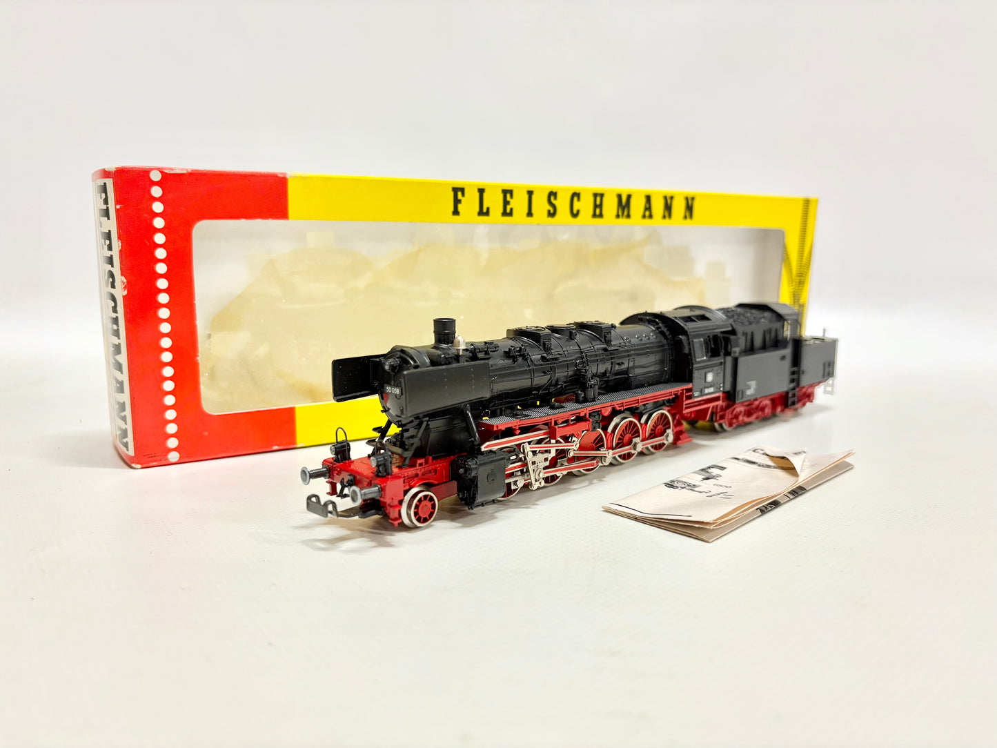 Fleischmann 4175 Dampflok Br 50 058 DB DC H0