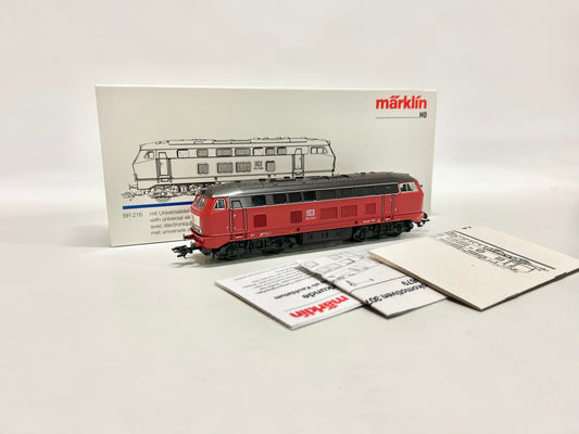 Märklin 33743 Digital Br 216 Diesellok orientrot H0