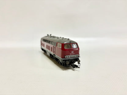Fleischmann 4238 Diesellok Br 218 230-1 DB DC H0