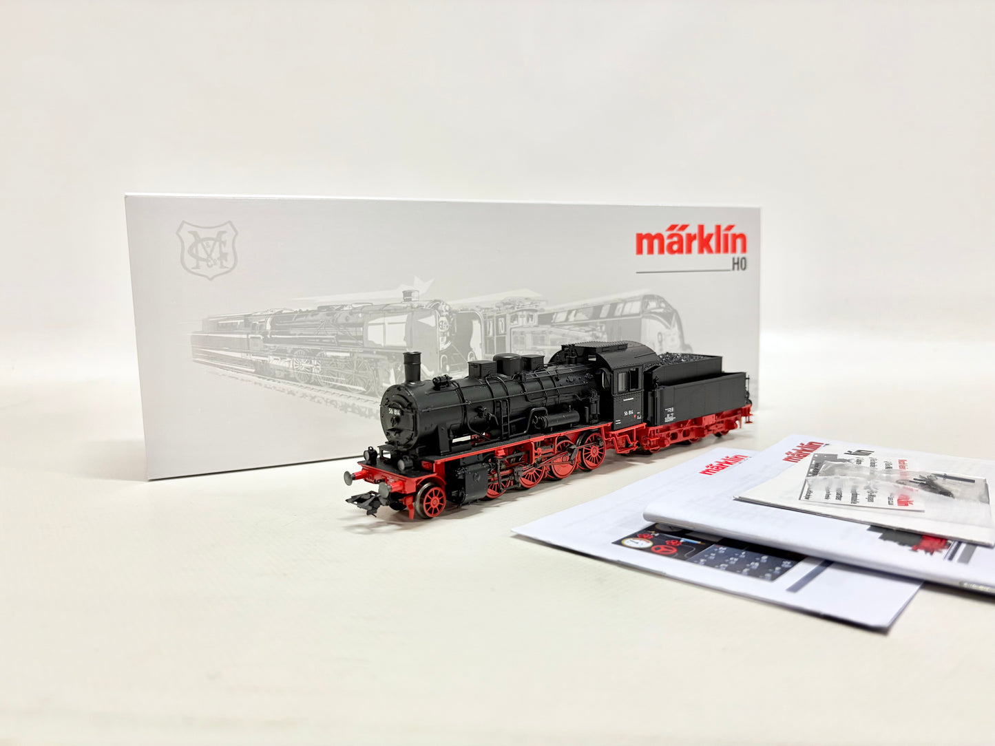 Märklin 37518 Mfx Digital & Sound Dampflokomotive Br 56 814 DB AC H0