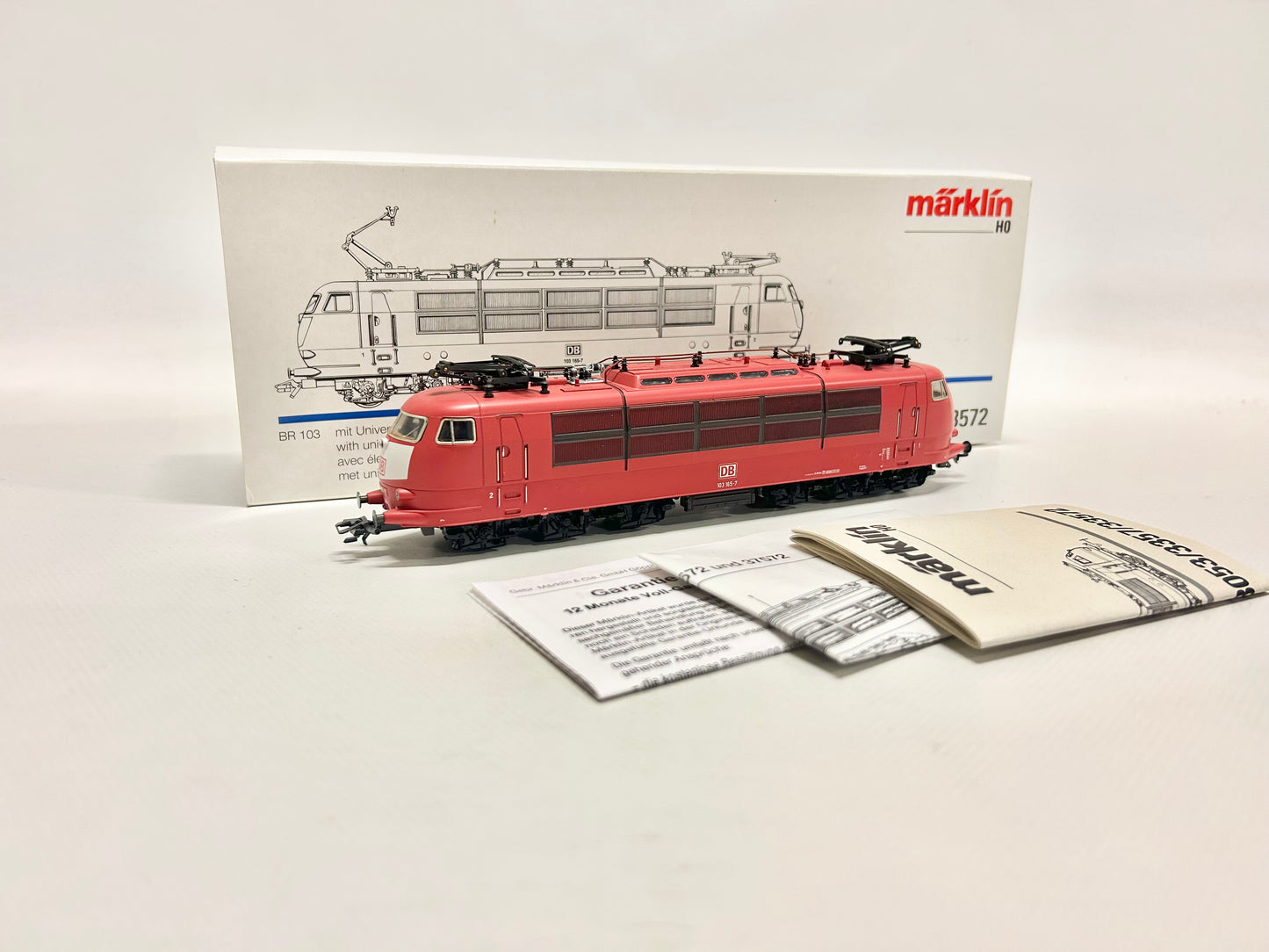 Märklin 33572 Digital Br 103 E-Lok orientrot DB H0