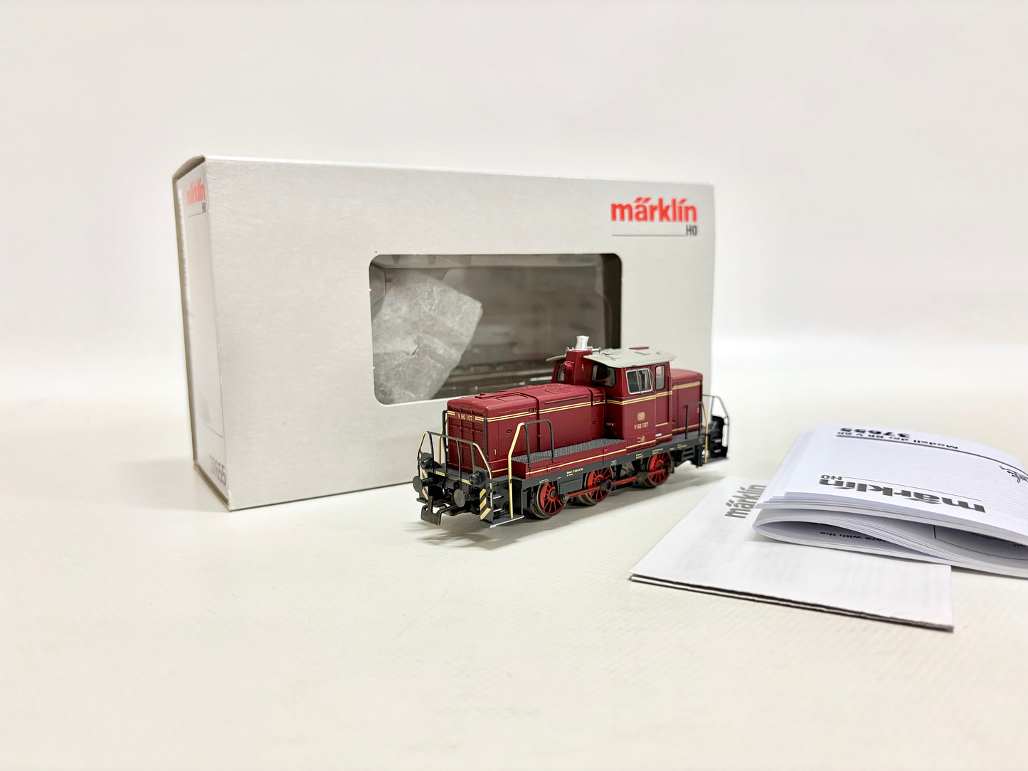 Märklin 37655 Mfx Digital & Sound Diesellokomotive V 60 107 DB AC H0