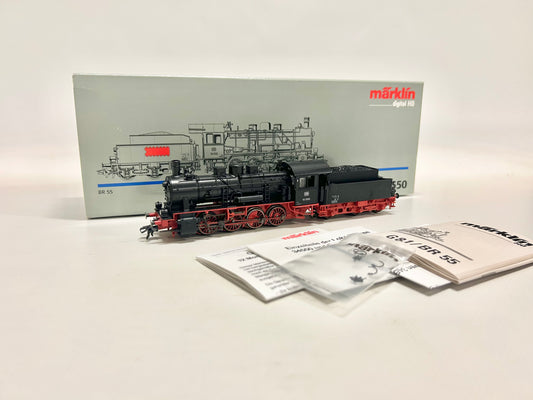 Märklin 37550 Digital Br 55 Dampflok DB H0