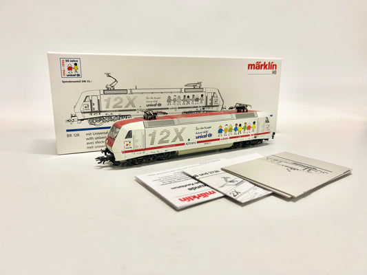 Märklin 34382 Digital Br 128 E-Lok "Unicef" DB H0