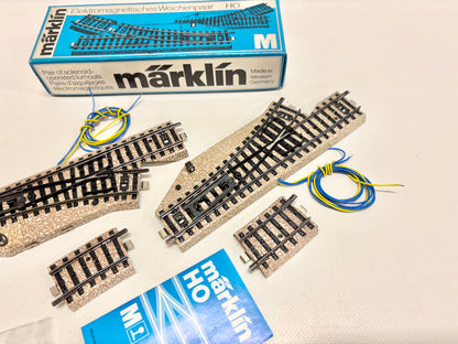 Märklin 5138 M-Gleise Weichenpaar AC H0