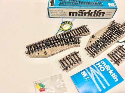 Märklin 5138 M-Gleise Weichenpaar AC H0
