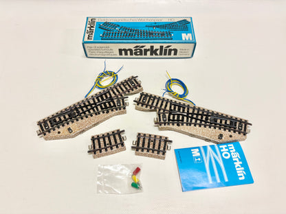 Märklin 5137 M-Gleise Weichenpaar AC H0